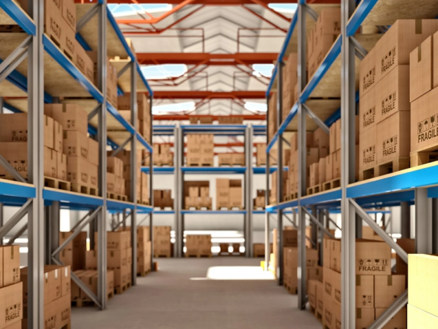 interior of storage warehousing-1-1-1